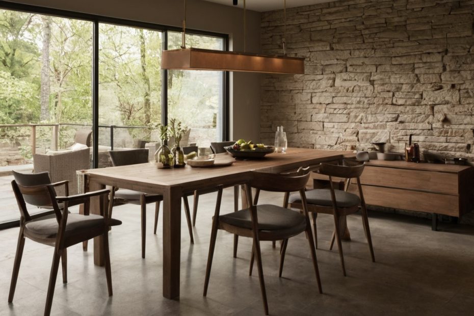 How do you calculate the maximum rectangular dining-table size for a room planning reference