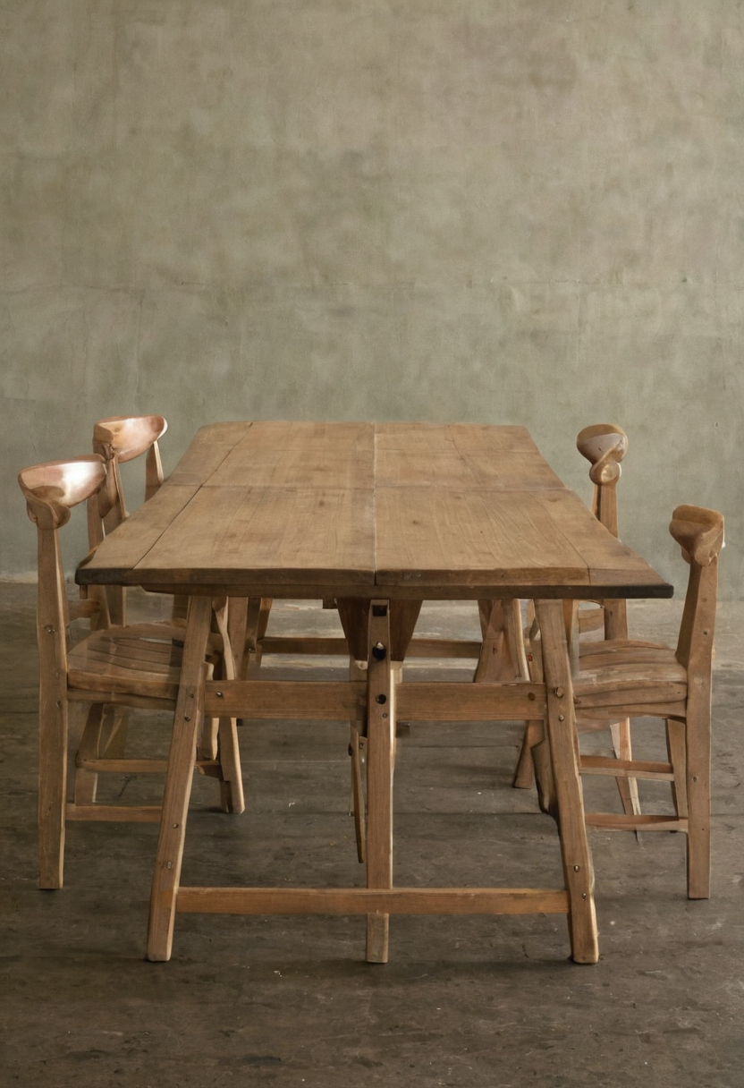 Practical visual for Table legs, trestles, and pedestals can change rectangular-table seating capacity
